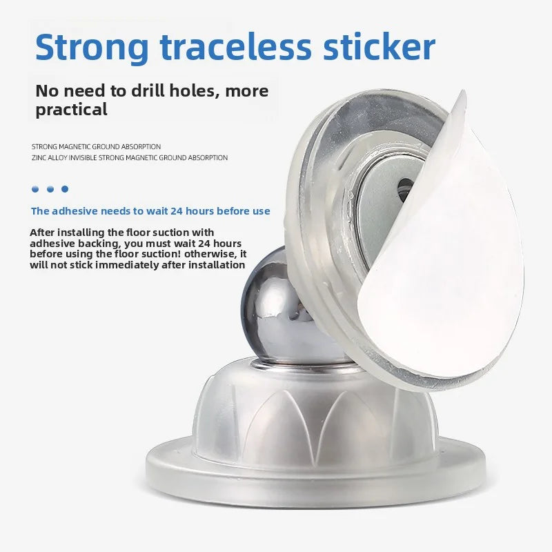 Silicone Magnetic Door Stopper Anti-Collision Silent Door Stop