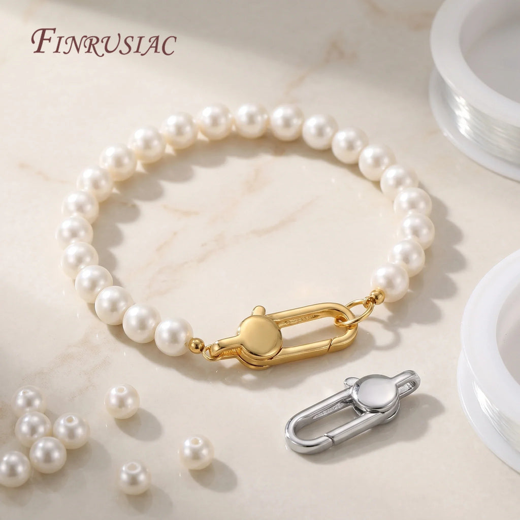 18K Gold Plated Mini Heart Lobster Clasp – DIY Jewelry Findings