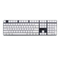 108-Key PBT Blank Keycap Set – Cherry OEM XDA White MX