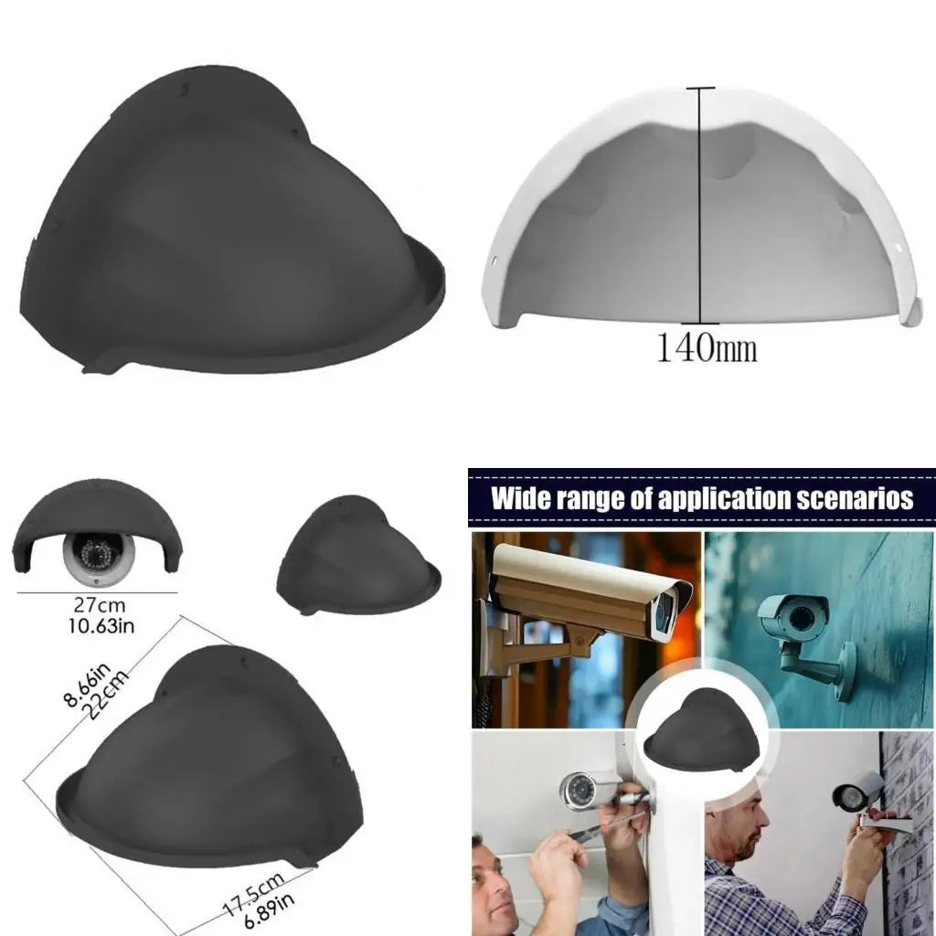 Weatherproof Dome & Bullet Camera Cover – Universal ABS Shield