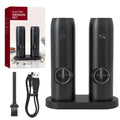 CLITON Electric Salt & Pepper Grinder Set | USB Rechargeable