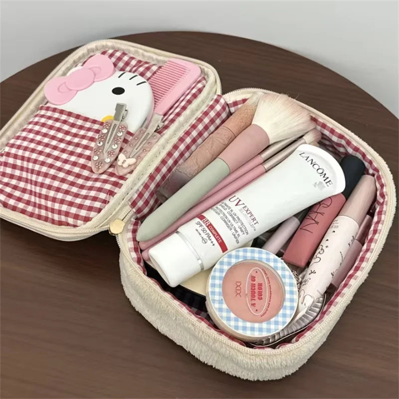 Strawberry Cosmetic Bag – Large Makeup Brush Organizer Pouch