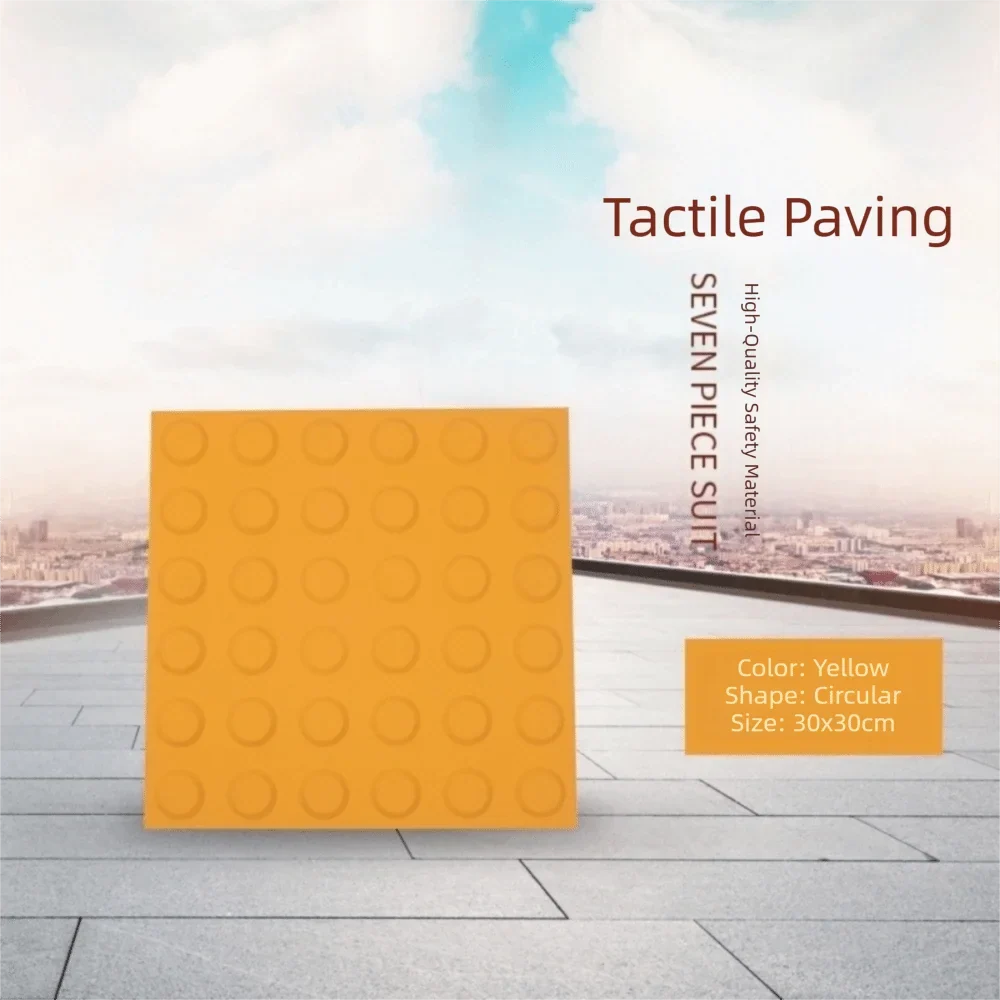 PVC Tactile Paving Blind Road Brick Self-Adhesive Floor Stickers