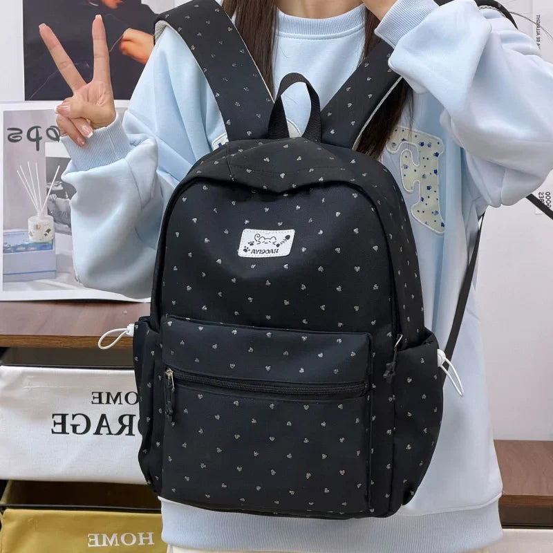 Japanese Candy Color Backpack – Lightweight High Capacity School Bag
