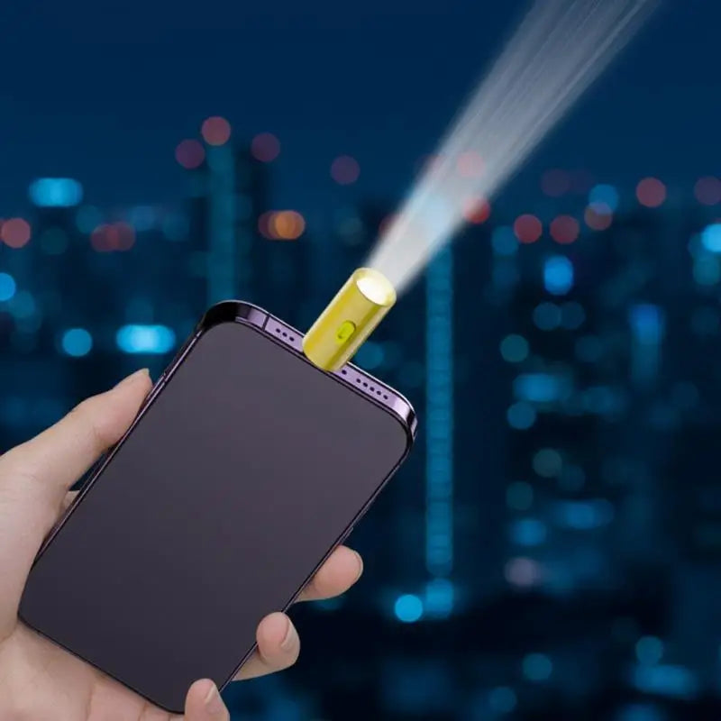 eelhoe Type-C Mini Flashlight USB-C Plug & Play Keychain LED