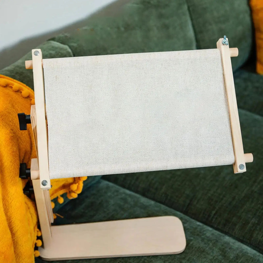 Adjustable Embroidery Hoop Stand – Hands-Free Desktop Frame