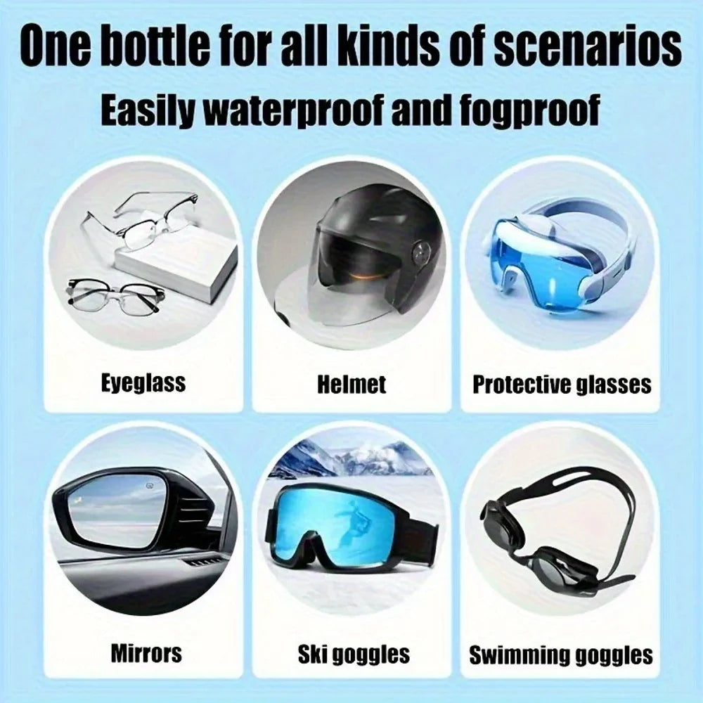Nano Anti-Fog Spray for Goggles & Glasses – 100ml