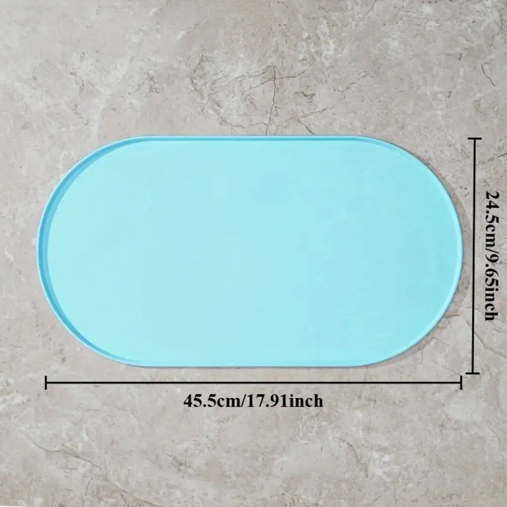 Silicone Pet Food Mat – Waterproof, BPA-Free, Raised Edges