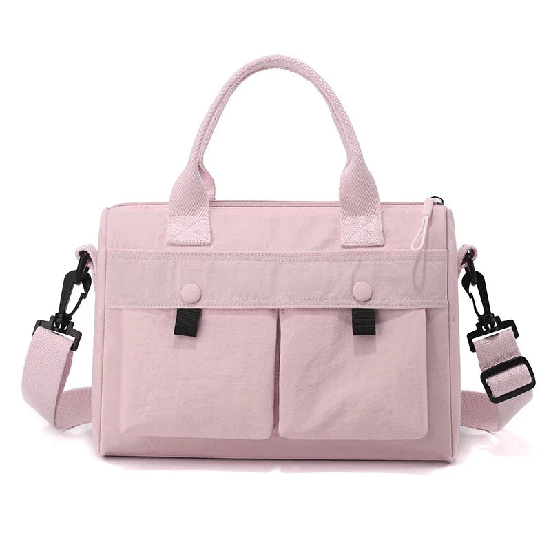 Korean Style Large Tote Crossbody Shoulder Bag – Unisex