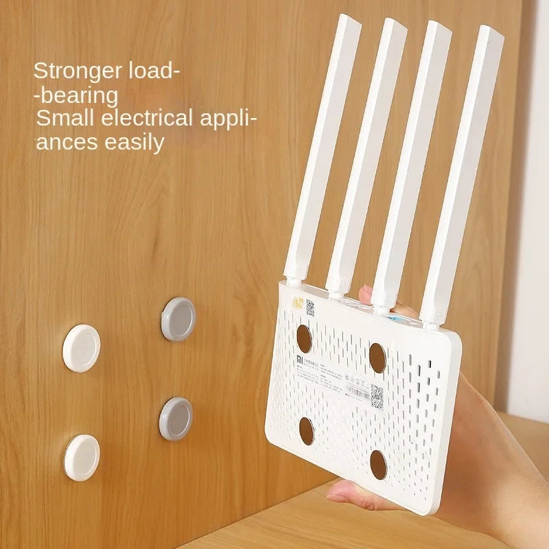 Magnetic Wall-Mounted Remote Control Holder – No-Drill
