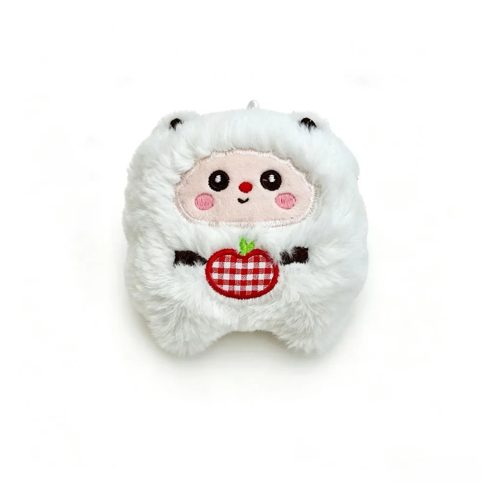 Squeaky Sheep Plush Keychain – Soft Lamb Pendant Ornament