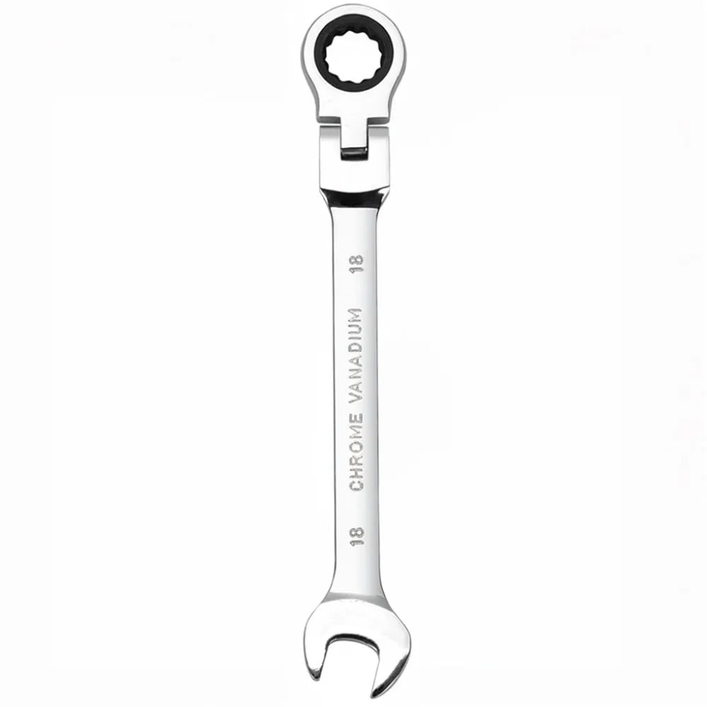 Dual Head 72-Tooth Ratchet Wrench Quick Release 6–22mm CR-V