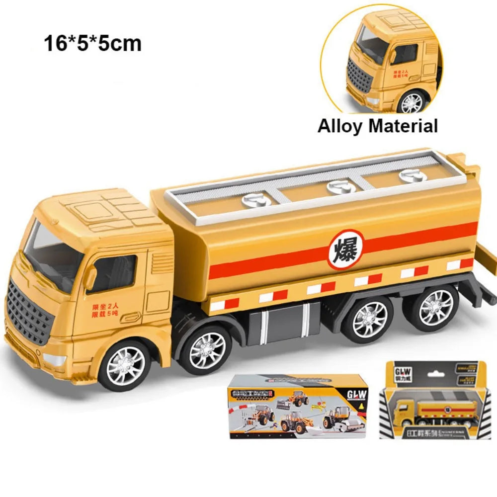 Kids Alloy Construction Vehicle Toy Set – 10 Styles | Excavator