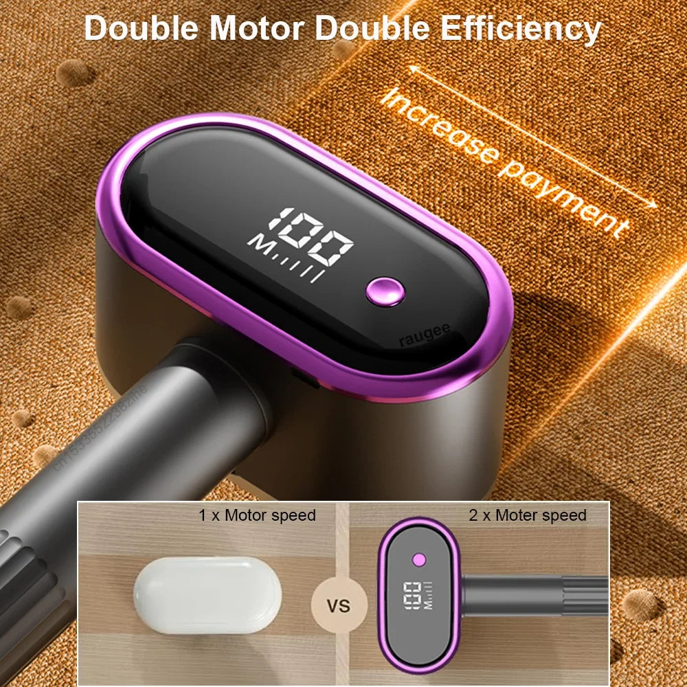 Raugee USB Electric Fabric Shaver – Dual Motor Lint Remover