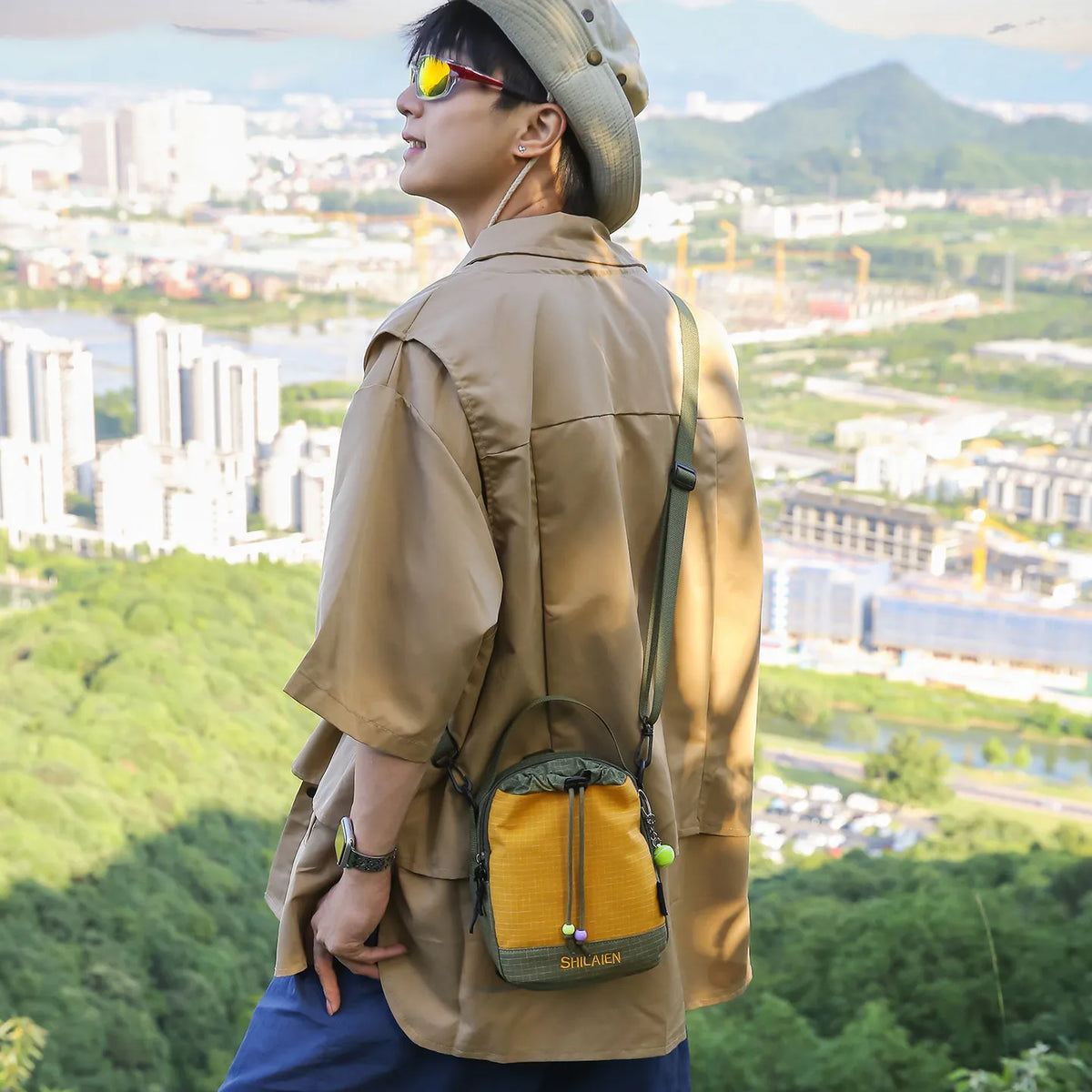 Women's Lightweight Outdoor Backpack – Crossbody & Shoulder Bag
