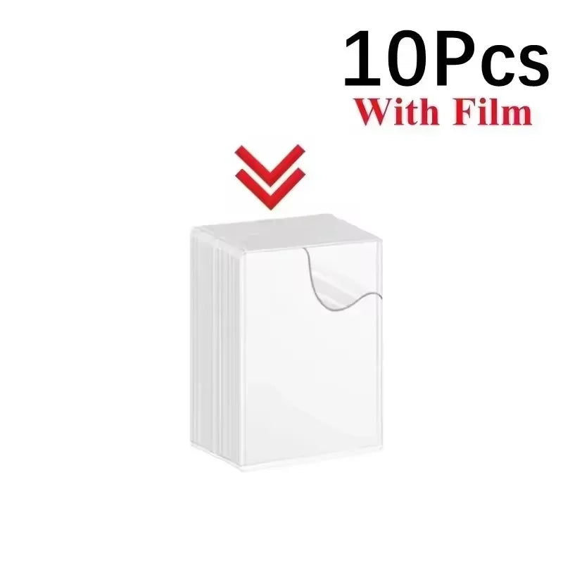 Clear Kpop Card Sleeves PVC Protective Covers 35PT | 1–50 Pcs