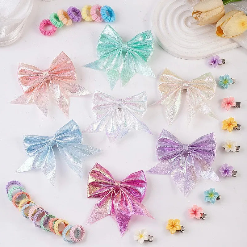 775-Piece Girls Hair Accessories Set – Bows, Headbands & Ties