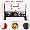 Wooden 2-Tier Katana Sword Display Stand – Samurai Holder