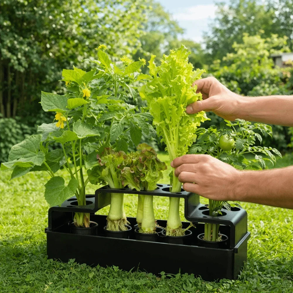 Hydroponic Vegetable Box – Soil-Free Herb Regrowth Planter