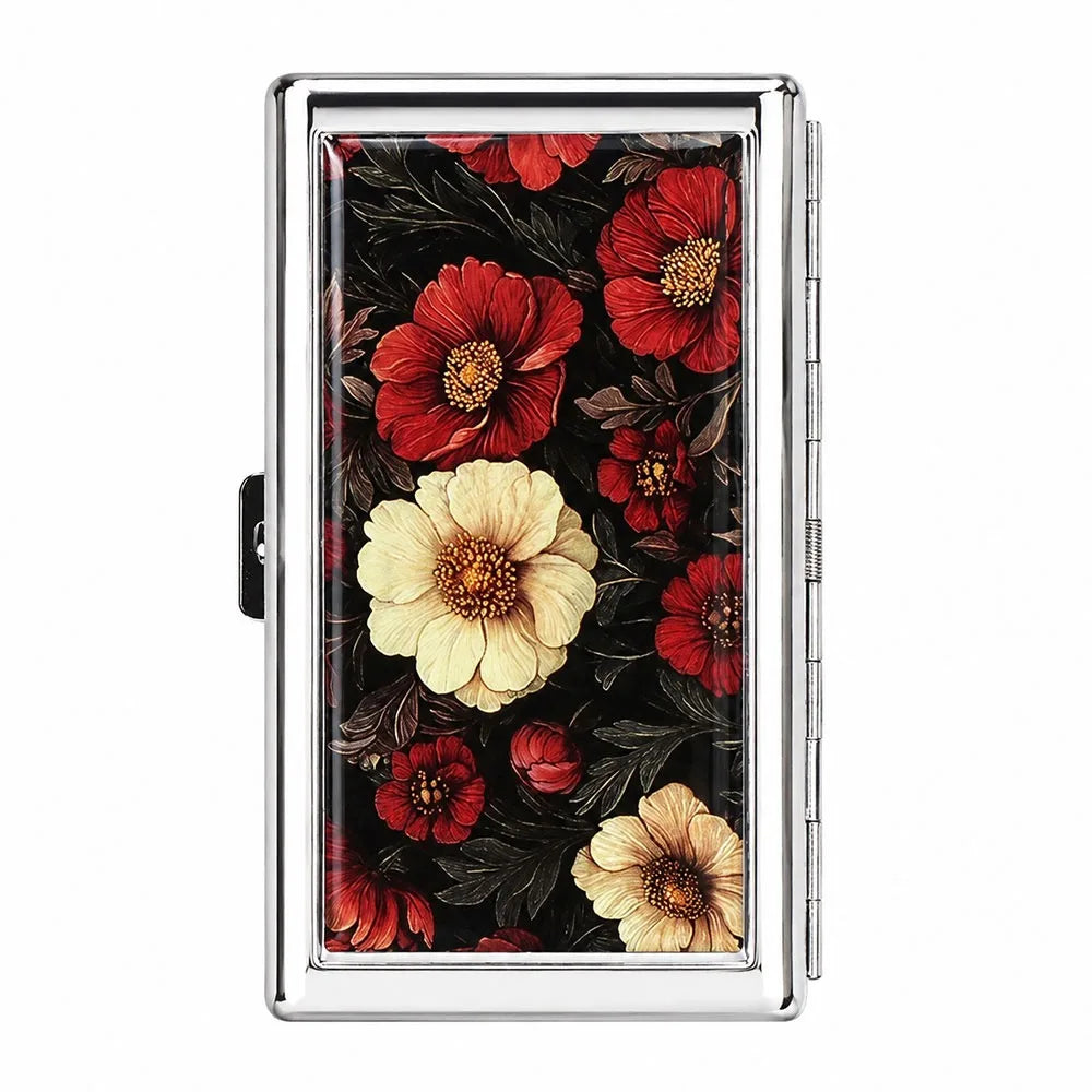 Vintage Metal Card Case – ID, Credit Card & Cash Holder