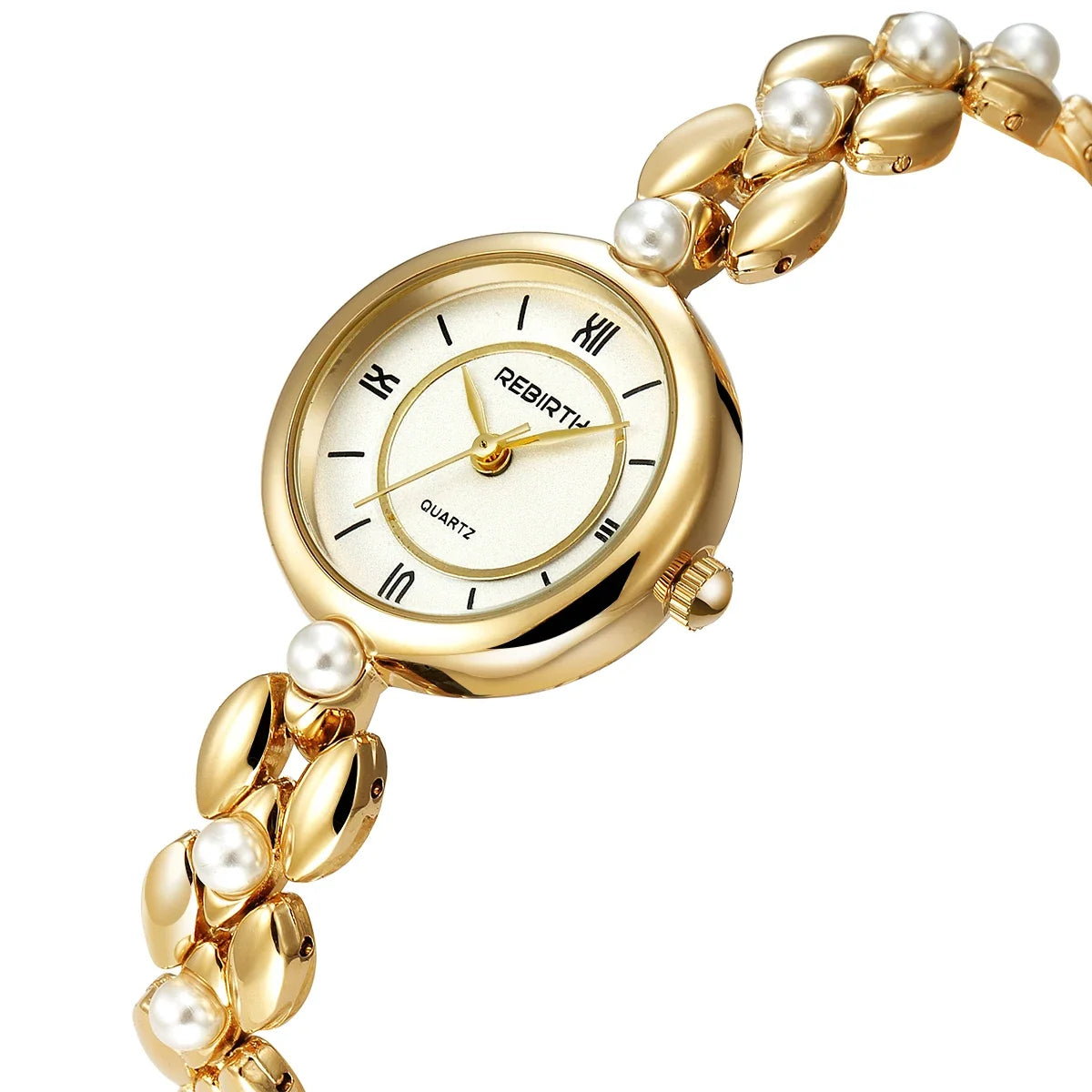 REBIRTH Vintage Quartz Wristwatch – Compact Luxury Design
