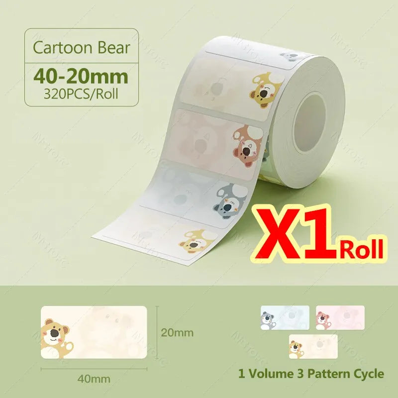 NiiMBOT Waterproof Label Paper for B1 B21 B3S Mini Printers