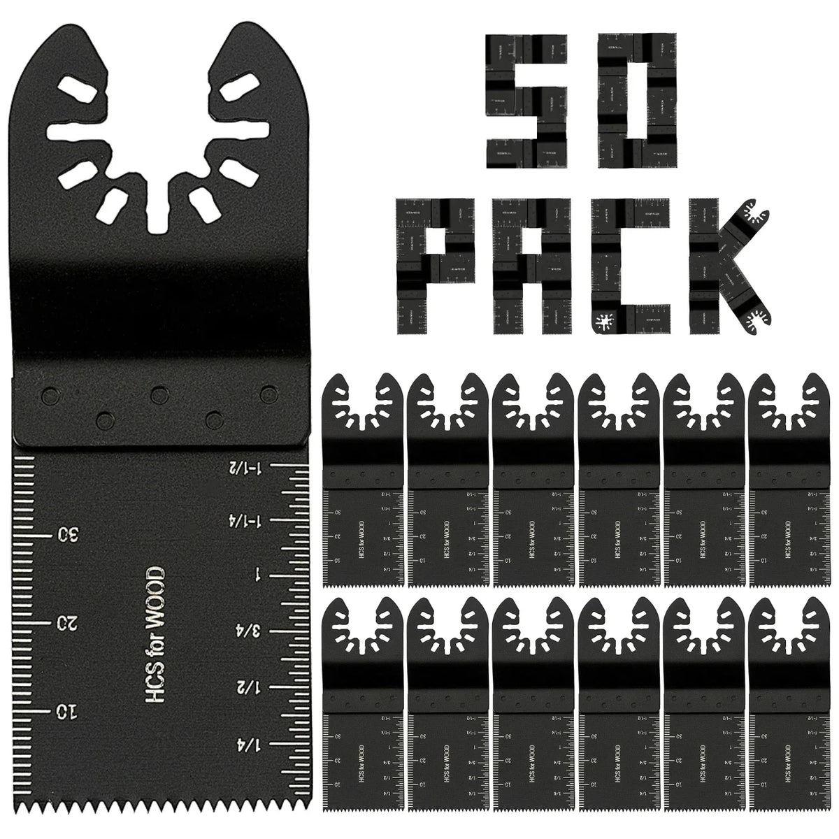 Oscillating Multi-Tool Saw Blades – Wood Metal Plastic