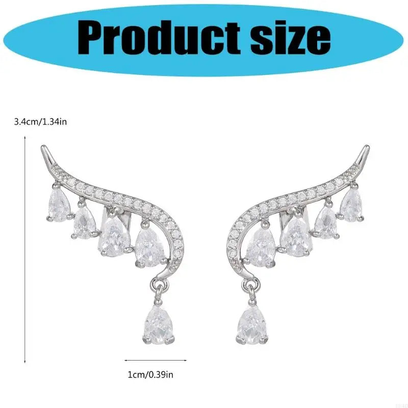 Silver Earphone Clip Charms | Freeclip Earbud Decorative Pair