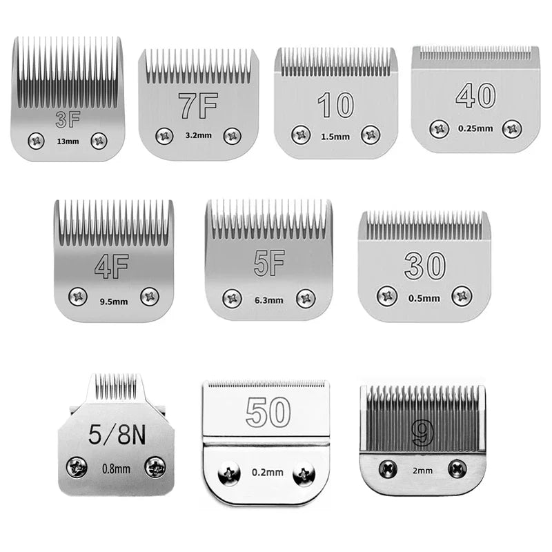 Professional A5 Dog Clipper Blades | Fits Andis & Oster