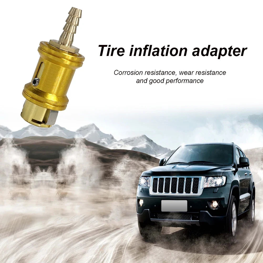 Metal Air Chuck Adapter 6.5/8mm – Tire Valve Clip Pump Connector