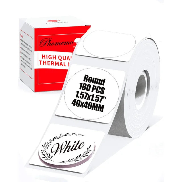 Phomemo M200 Color Labels 40x30mm – 3 Rolls, 690 Labels