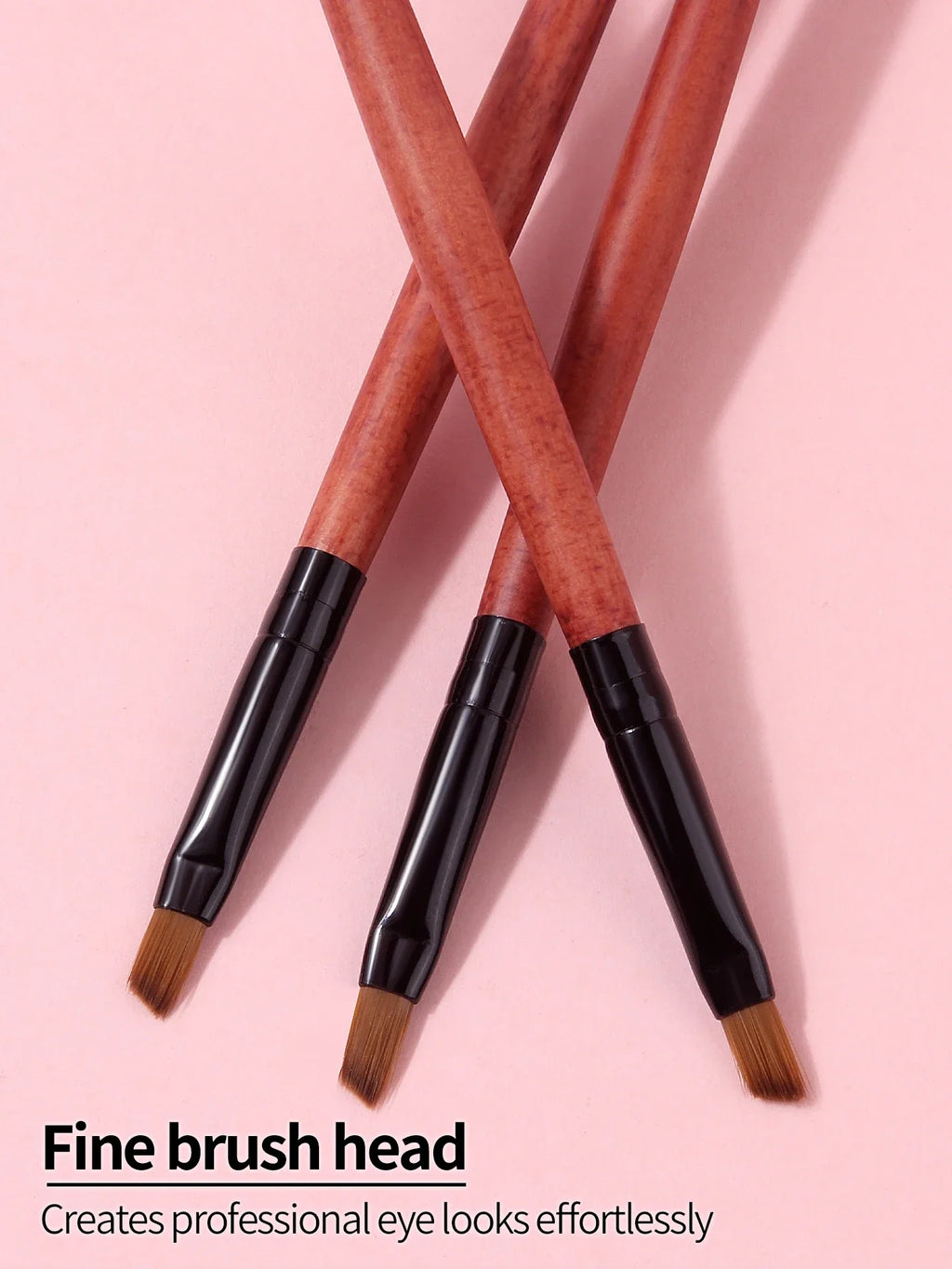 3-Piece Angled Eyeliner & Eyebrow Brush Set – Ultra-Thin Tips