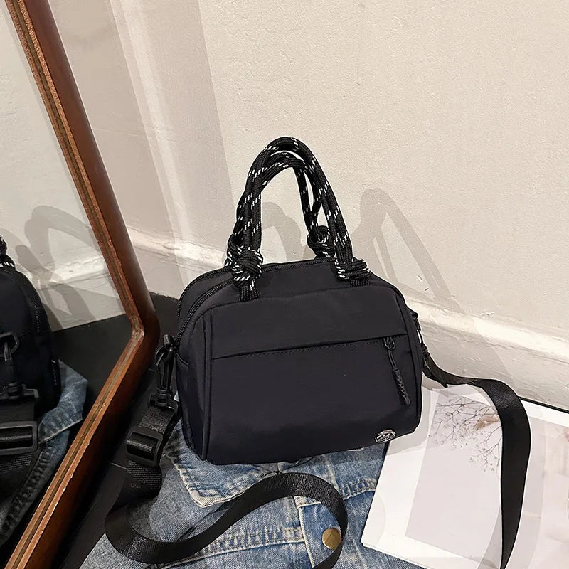 Women's Large Capacity Lightweight Nylon Shoulder Crossbody Bag