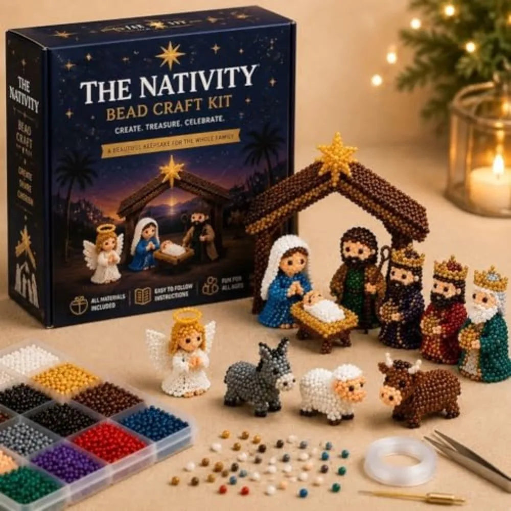 3D Bead Weaving Kit – Character Series DIY Craft Set