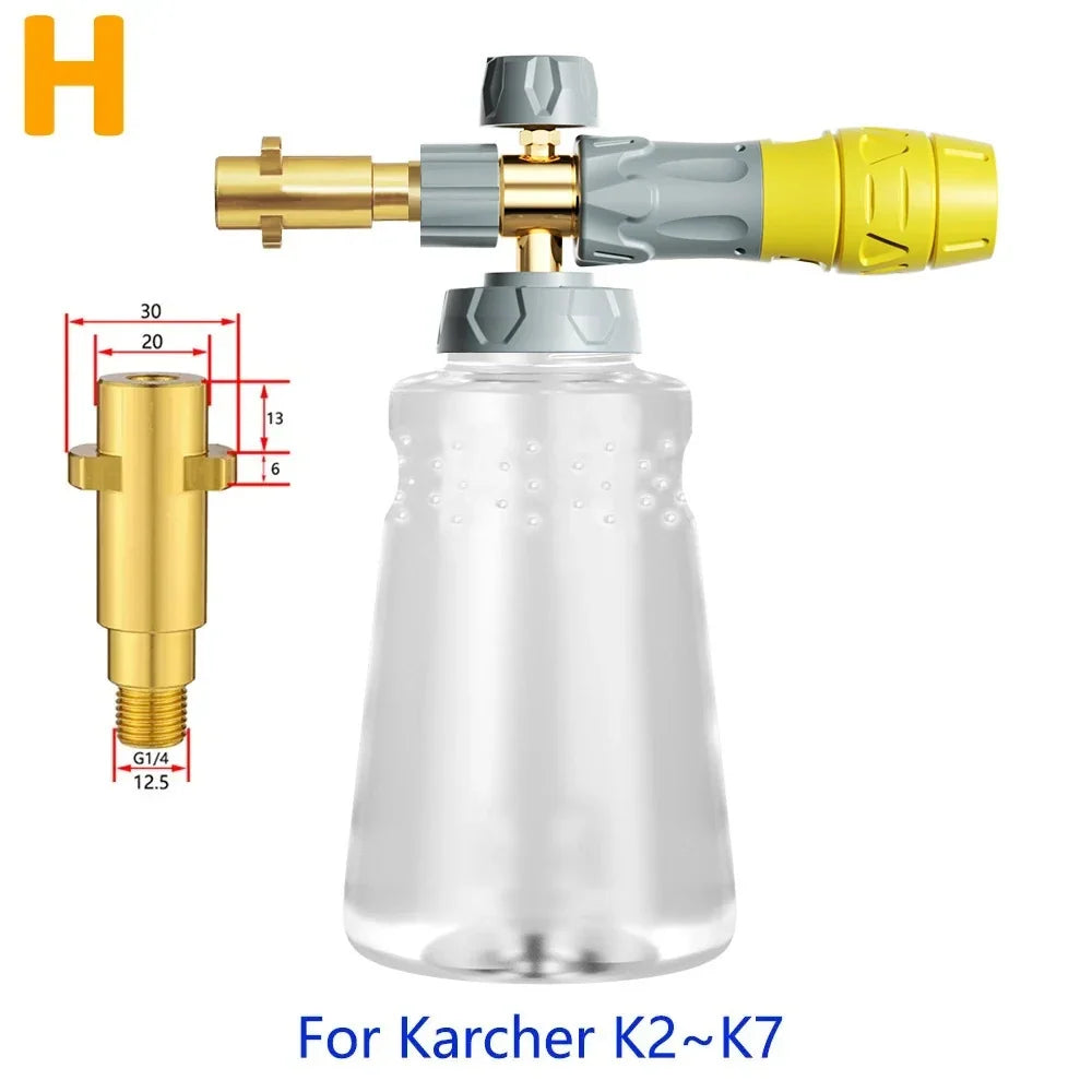Snow Foam Lance Foam Cannon | Adjustable Pressure Washer Gun