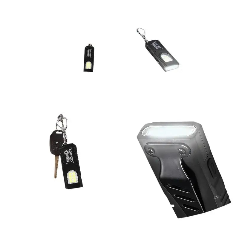 Nixie Magnetic Keychain Flashlight – Clip-On LED Torch