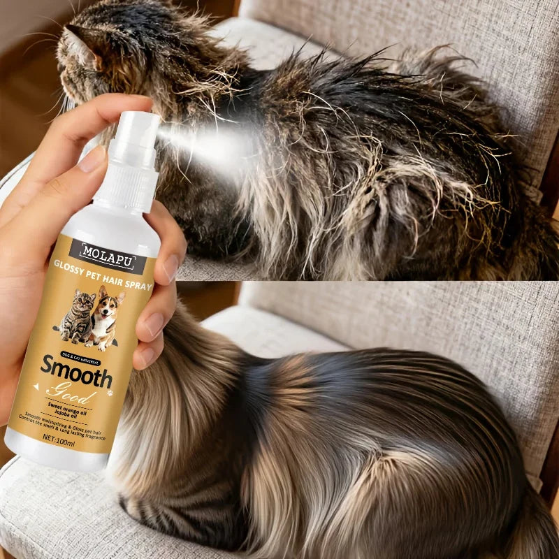 Pet Coat Conditioner Spray 100ml – Soft, Silky & Detangling