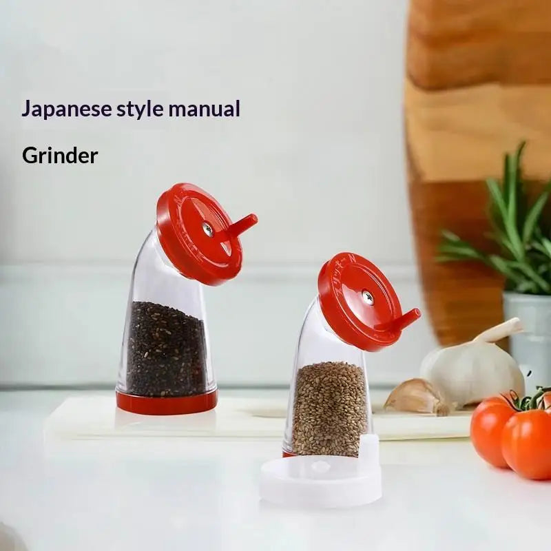 Manual Sesame Grinder Mill – Salt & Pepper Crusher Tool