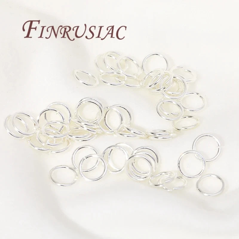 Gold Plated Open Jump Rings 3–8mm | DIY Jewelry Connectors