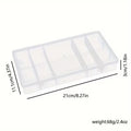 5-Grid Eyelash Storage Box | Lash Extension Organizer