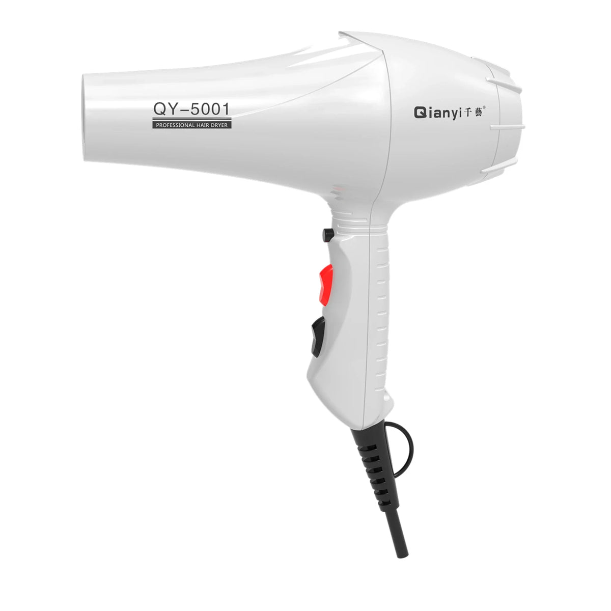 Professional 2000W Ionic Hair Dryer | Dual Voltage AC Motor