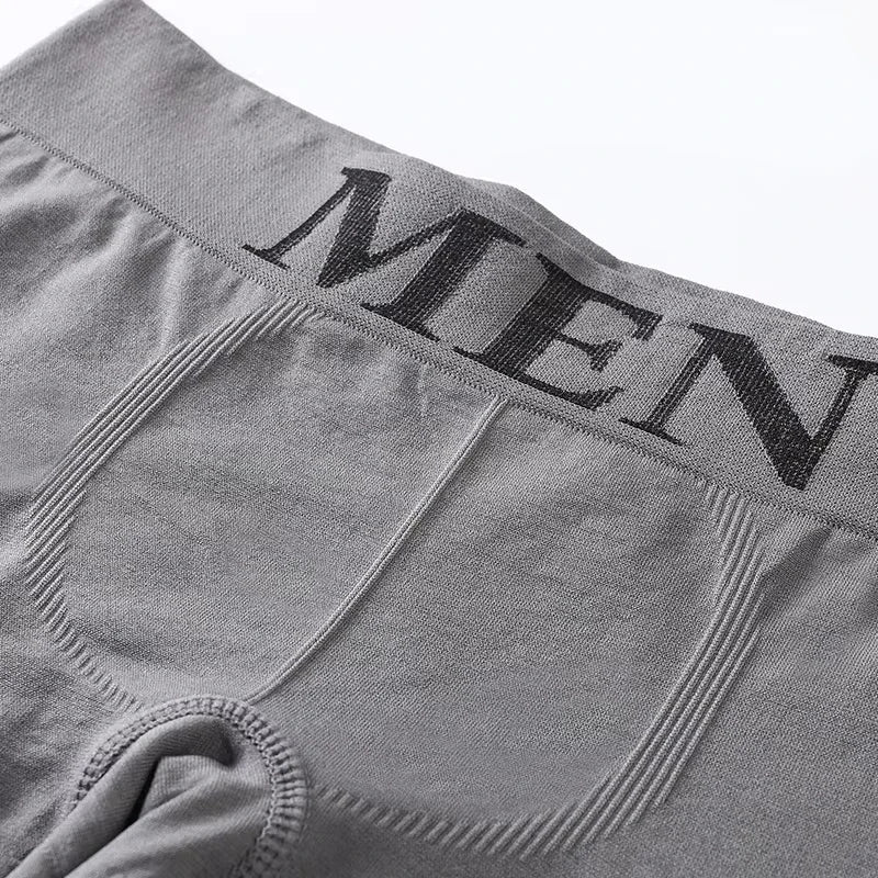 5-Pack Men's High-Elastic Breathable Boxer Briefs | One Size