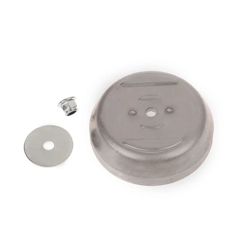 Stainless Steel Blade Base for Electric Lawn Mowers | Grass Guard