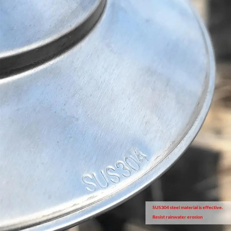 Stainless Steel Chimney Cap 75-200mm Roof Duct Vent | Rain Cover