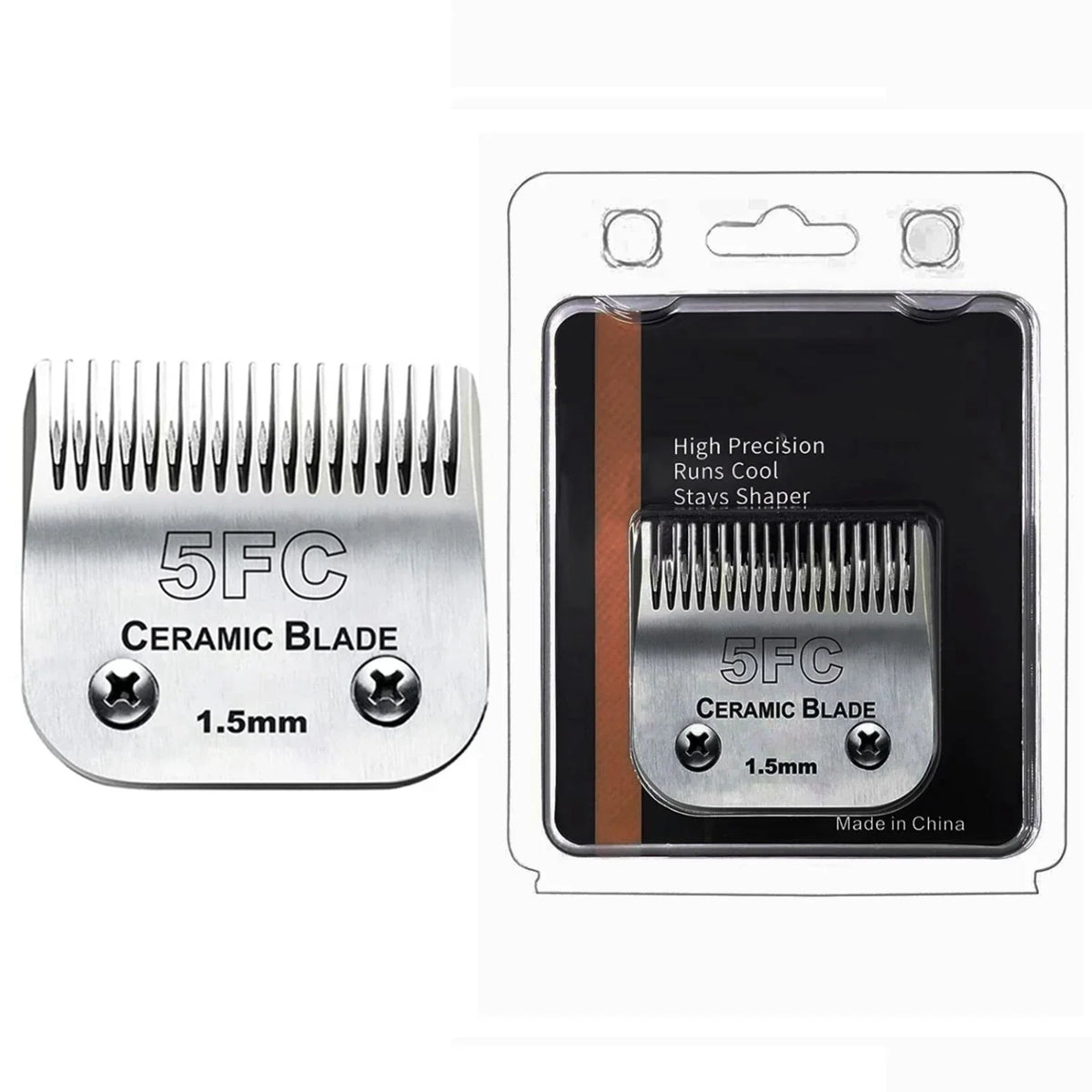 SHINON Ceramic Dog Clipper Blade – Andis Oster A5 Wahl KM