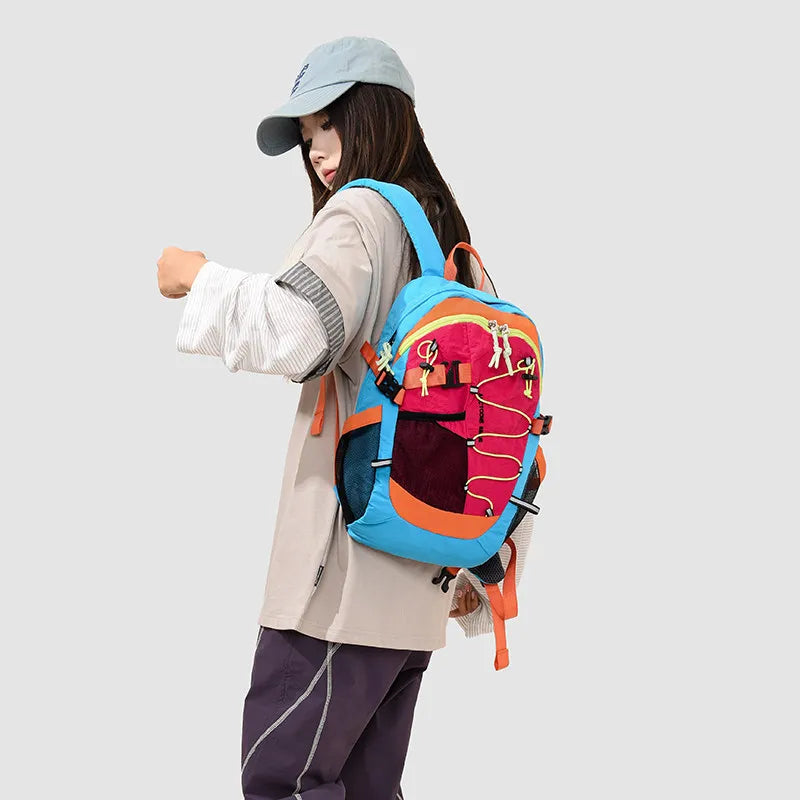 Nixie Color-Block Lightweight Hiking Backpack – Unisex