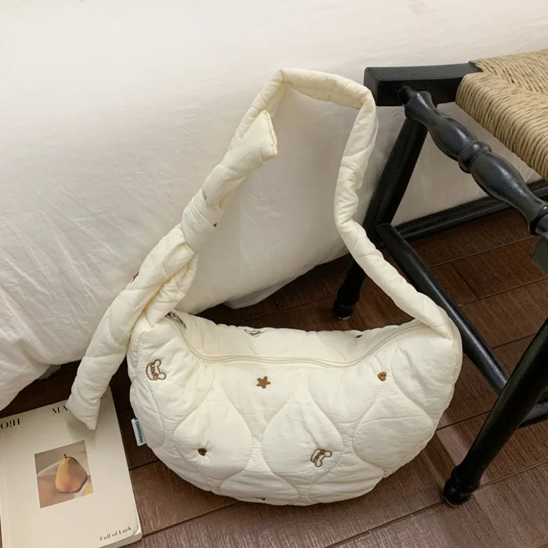 Women's Flannel Crossbody Shoulder Bag – Nixie Hobo Style