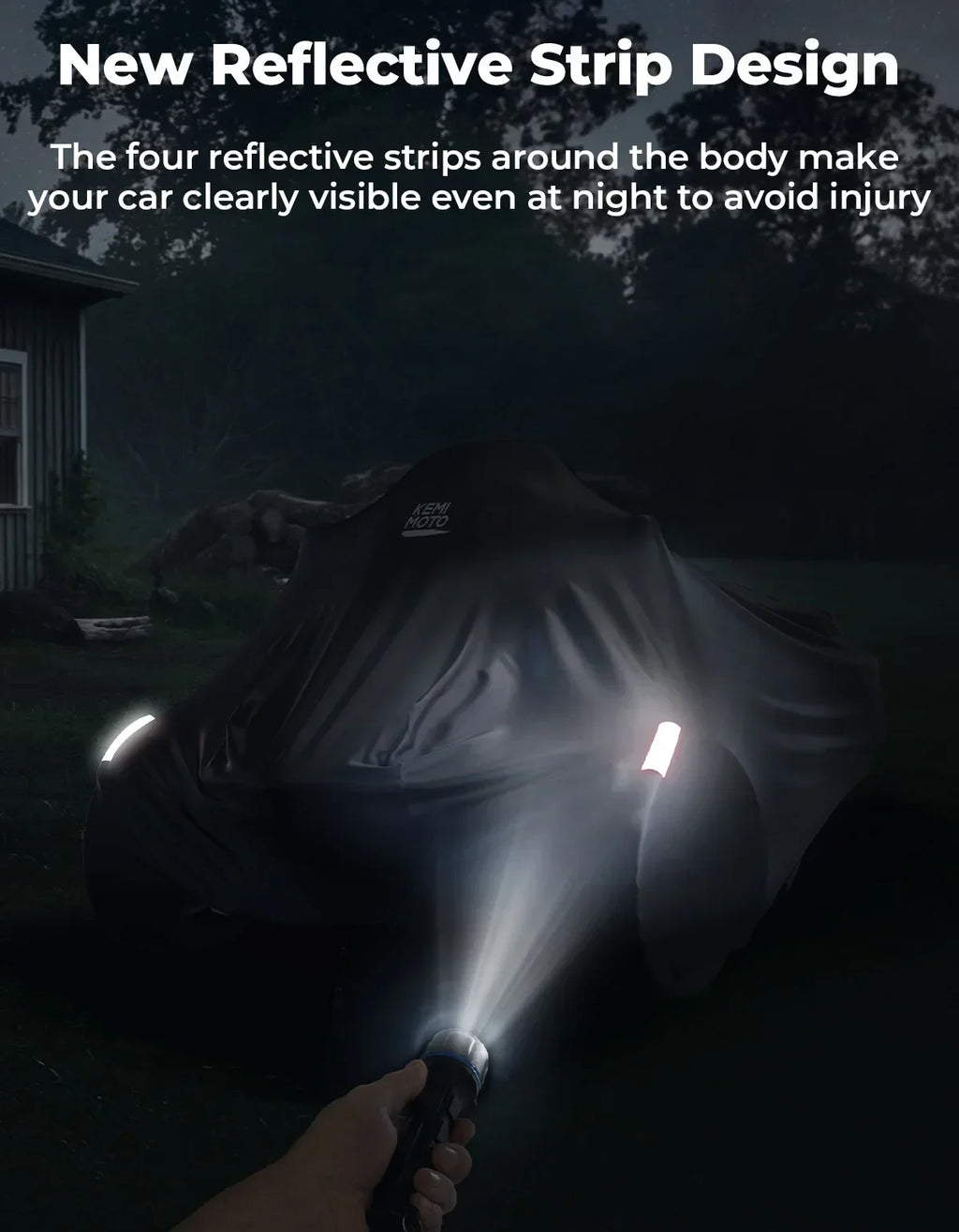KEMITOUR 420D Waterproof Cover for Can-Am Spyder RT 2020+