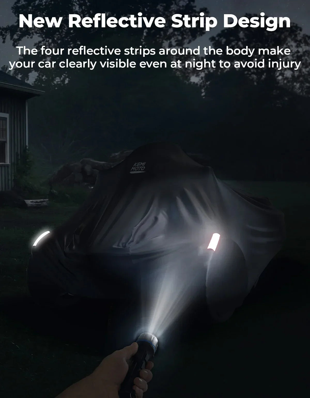 KEMITOUR 420D Waterproof Cover for Can-Am Spyder RT 2020+