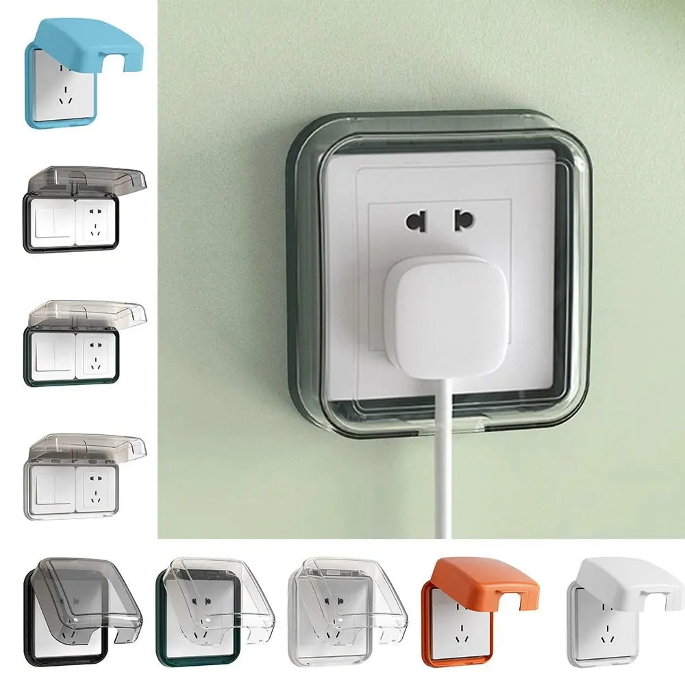 Waterproof 86 Type Outlet Switch Cover Box | Splash-Proof